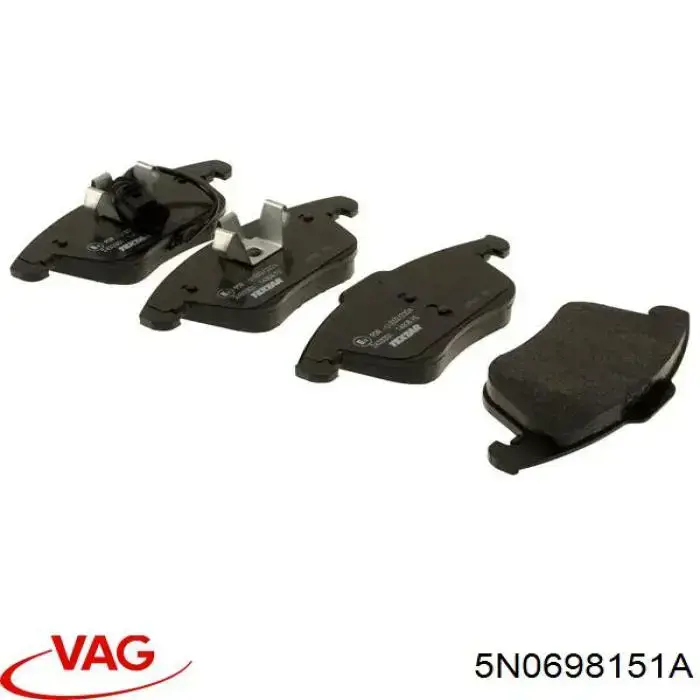 5N0698151A VAG Pastillas delanteras
