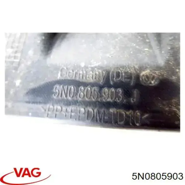 Comprar 5N0805903 VAG Alerón parachoques delantero