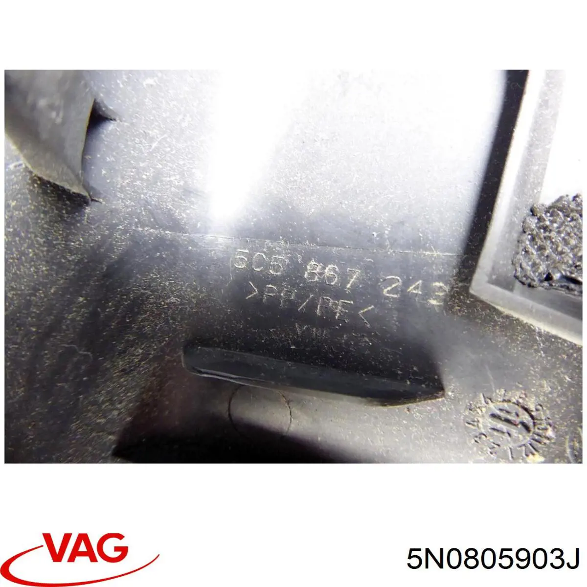Alerón paragolpes delantero VAG 5N0805903J precio, desde 101,56 EUR