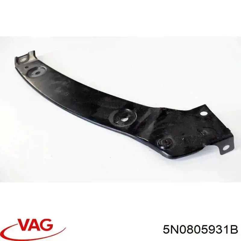 Soporte de parachoques delantero izquierdo VAG 5N0805931B
