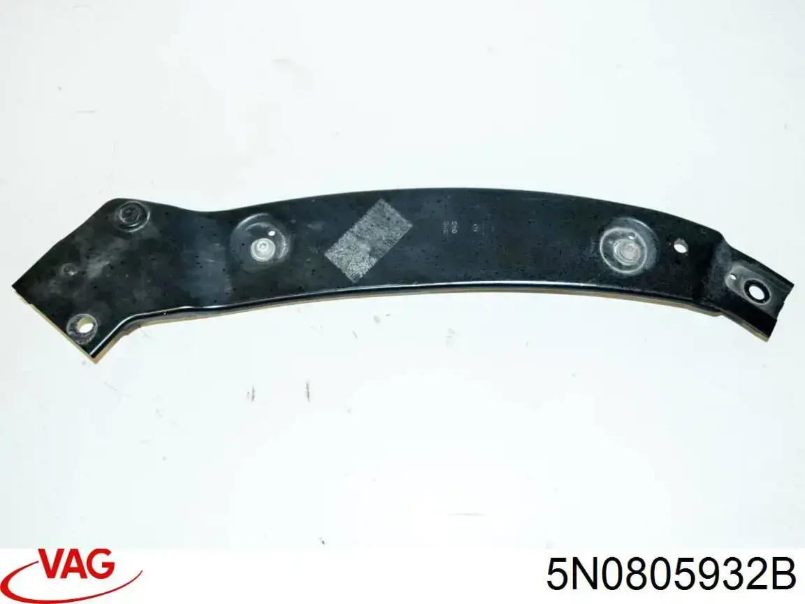 Soporte de parachoques delantero derecho 5N0805932B VAG