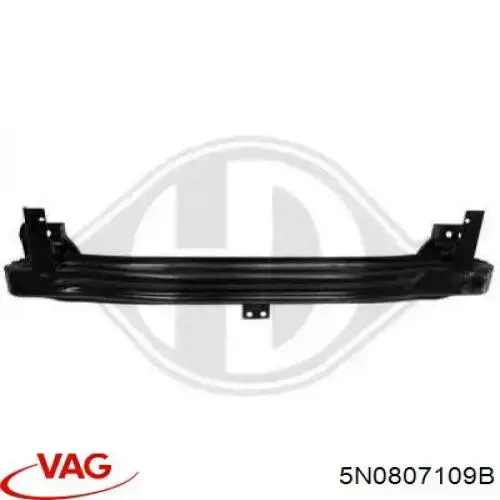 Refuerzo de parachoques delantero VAG 5N0807109B precio, desde 90,02 EUR
