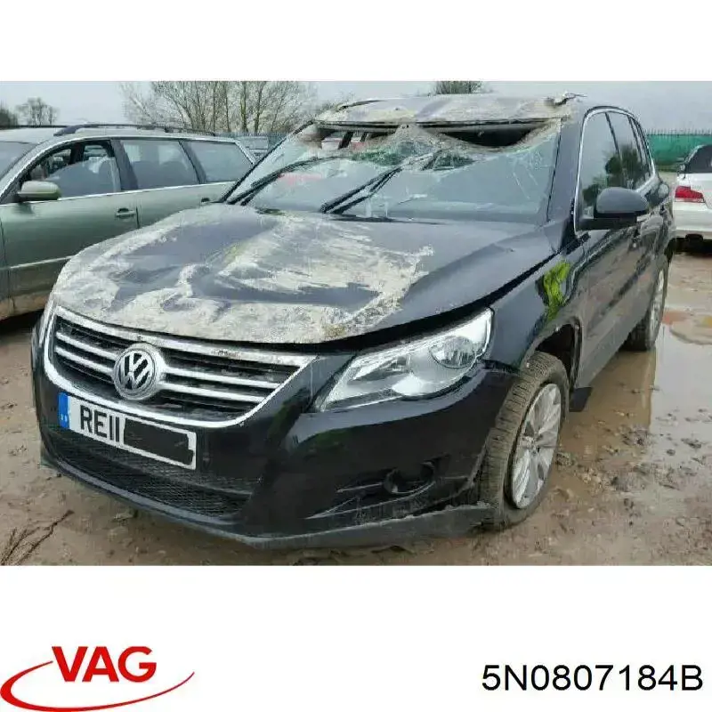 Guía derecha del parachoques delantero VAG 5N0807184B precio, desde 6,30 EUR