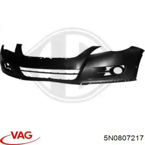 Parachoques delantero VAG 5N0807217 precio, desde 111,88 EUR