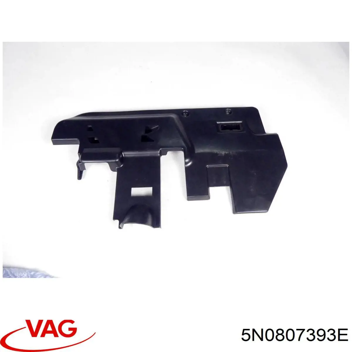 Soporte de parachoques trasero izquierdo 5N0807393E VAG