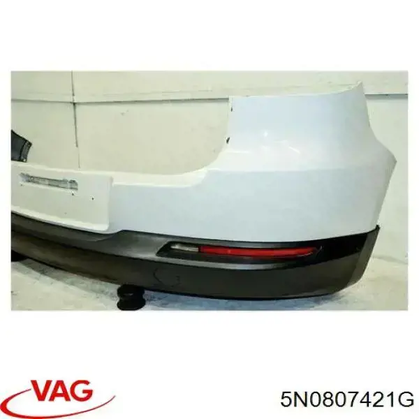 5N0807421G VAG Defensa trasero