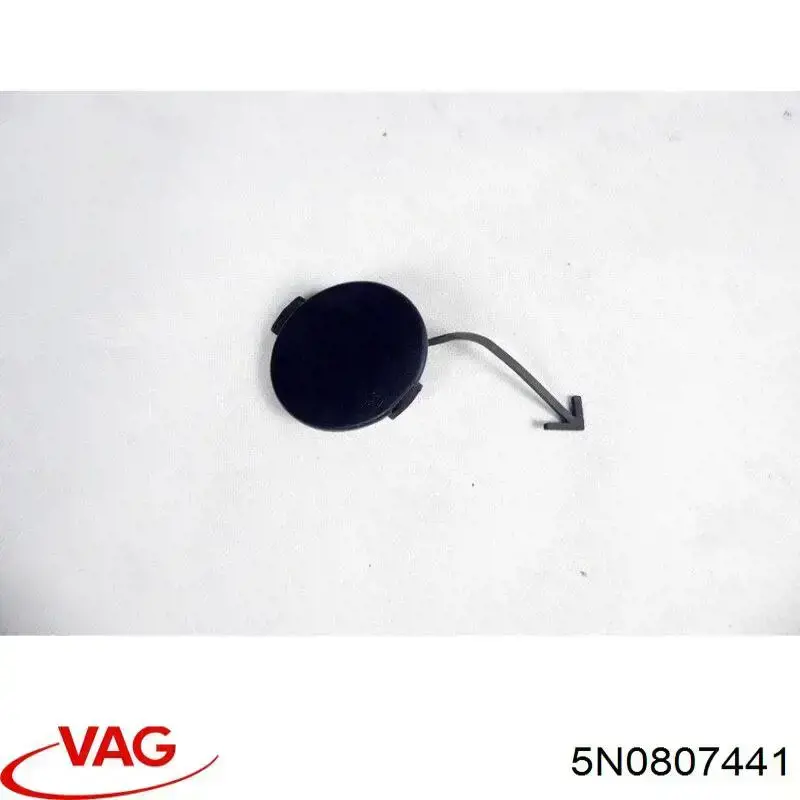 Tapa de gancho de remolque trasero del parachoques VAG 5N0807441 precio, desde 22,58 EUR