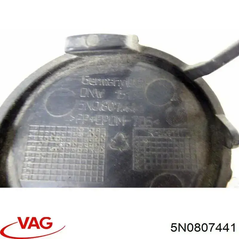 Comprar 5N0807441 VAG Tapa de gancho de remolque trasero del parachoques