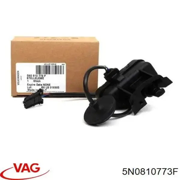 Cerradura de la tapa del depósito de combustible 5N0810773F VAG