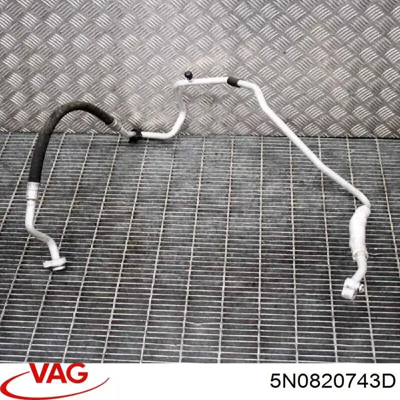 Comprar 5N0820743D VAG Manguera de aire acondicionado de evaporador al compresor
