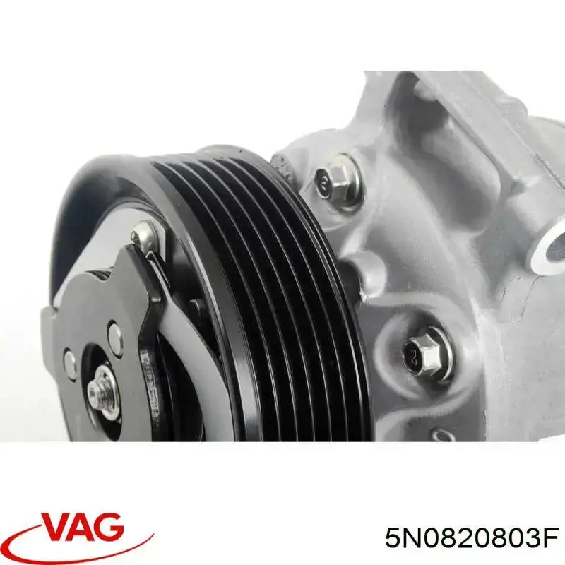 Compresor de aire acondicionado 5N0820803F VAG