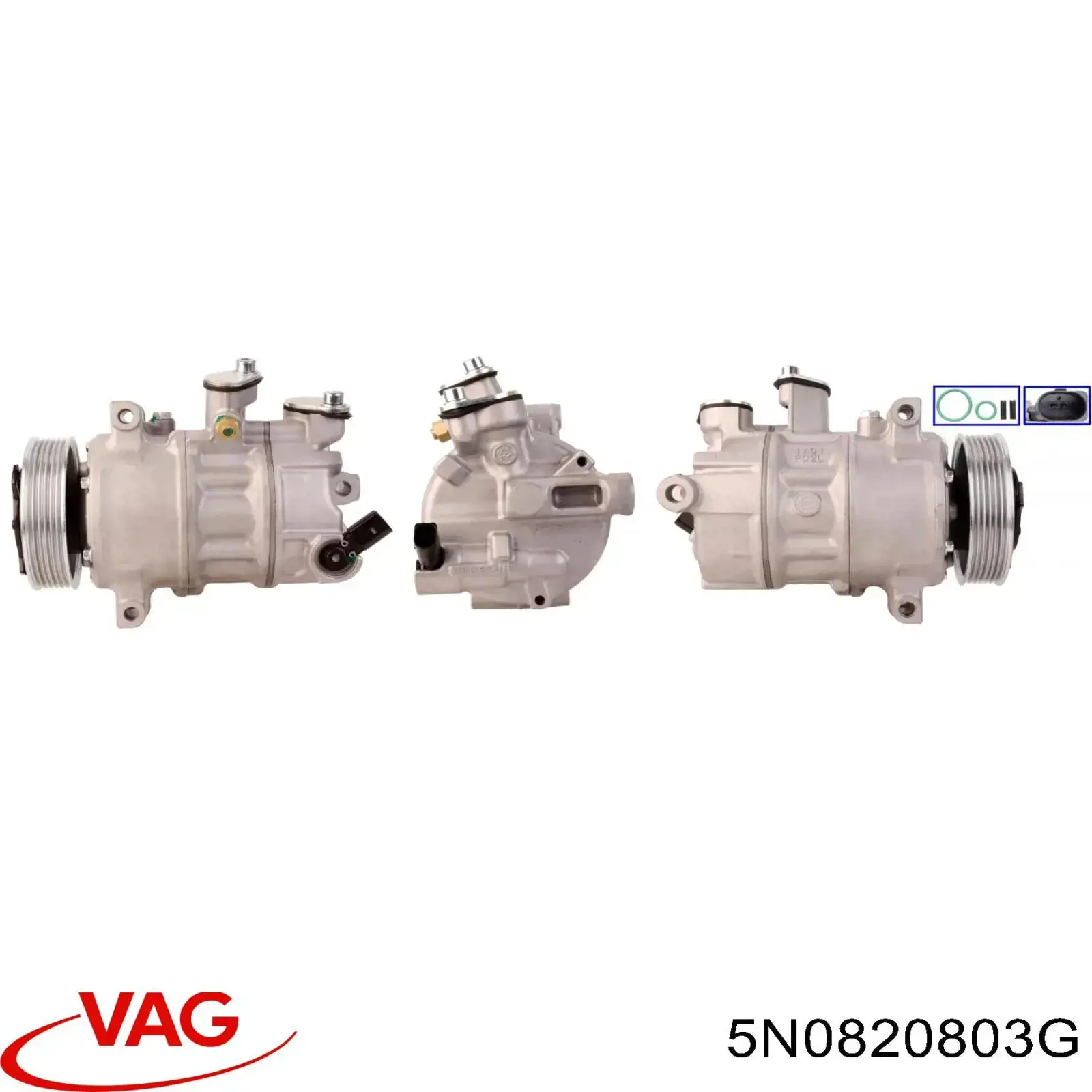 Compresor ac VAG 5N0820803G precio, desde 134,20 EUR