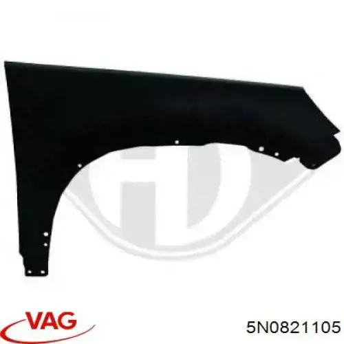 Comprar Aleta delantera izquierda Volkswagen Tiguan I 5N1, 5N2