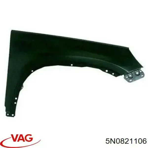 Guardabarros delanteros derecho VAG 5N0821106 precio, desde 72,89 EUR
