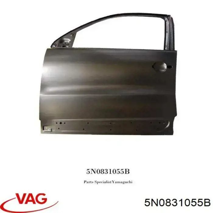 Comprar Puerta delantera izquierda Volkswagen Tiguan I 5N1, 5N2