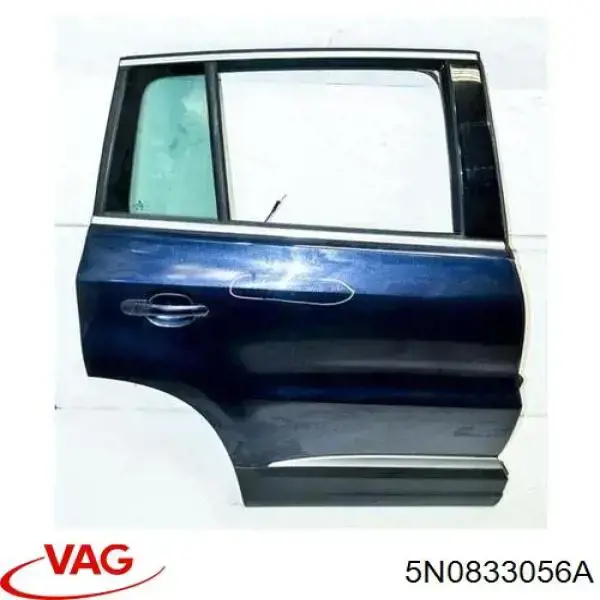 Puerta trasera derecha 5N0833056A VAG