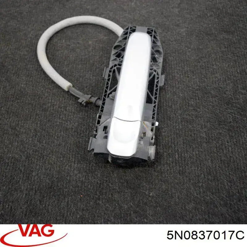 5N0837017C VAG Cable de apertura de cerradura de puerta delantera