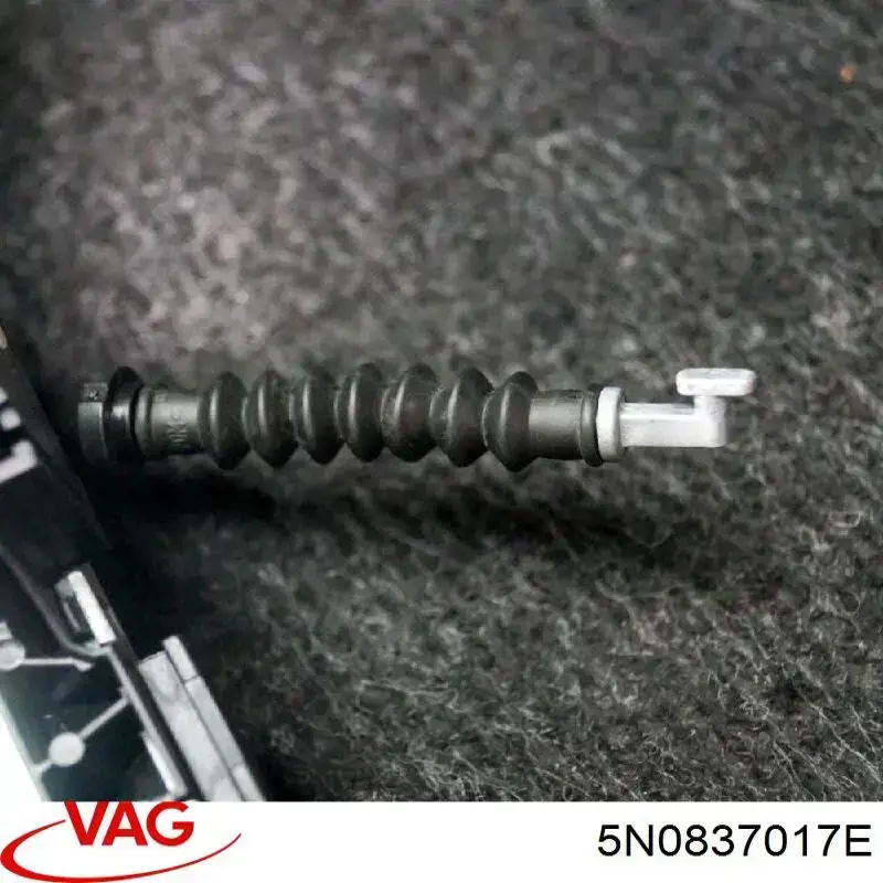 Cable de apertura de cerradura de puerta delantera VAG 5N0837017E precio, desde 22,23 EUR