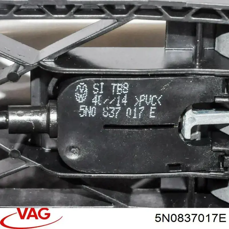 Cable de apertura de cerradura de puerta delantera 5N0837017E VAG