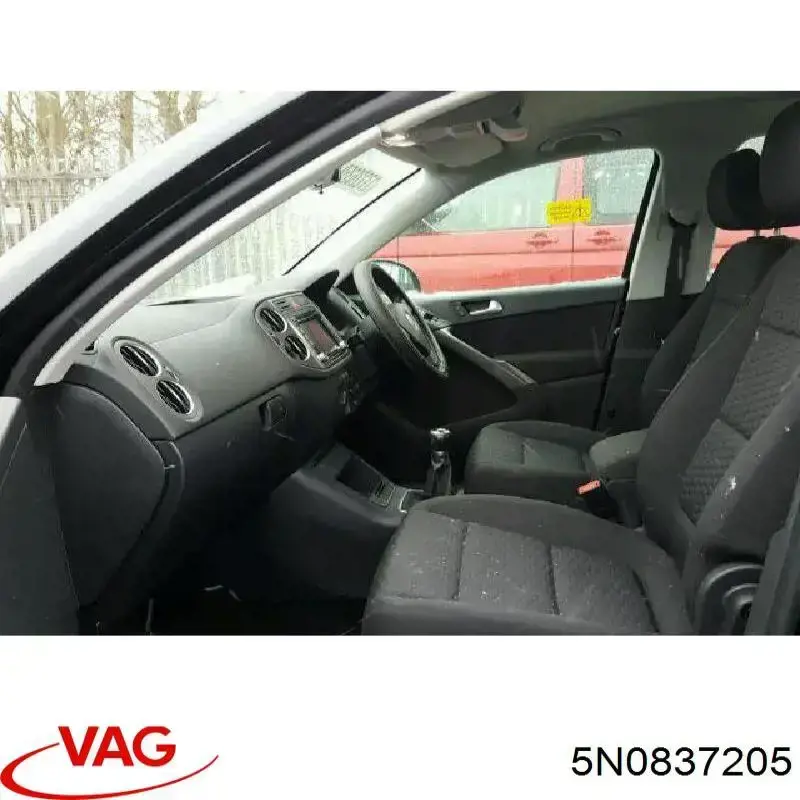 5N0837205 VAG Manecilla de puerta exterior delantero