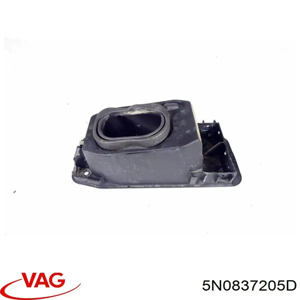 5N0837205D VAG tirador de puerta exterior trasero