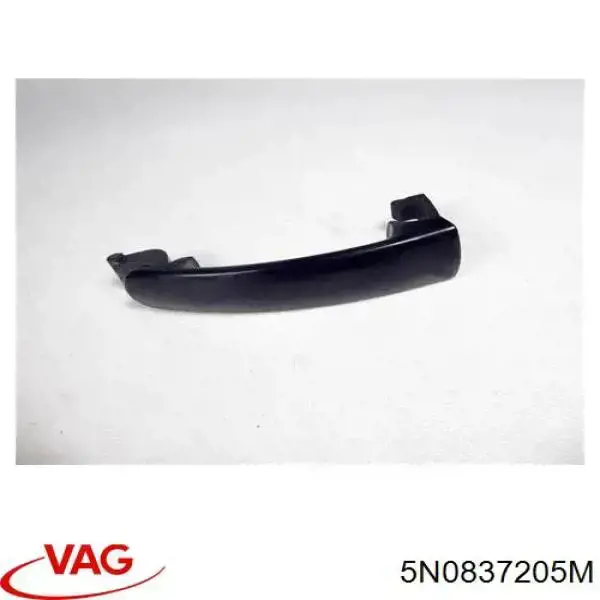 5N0837205M VAG Manija exterior derecha delantera/trasera de puerta