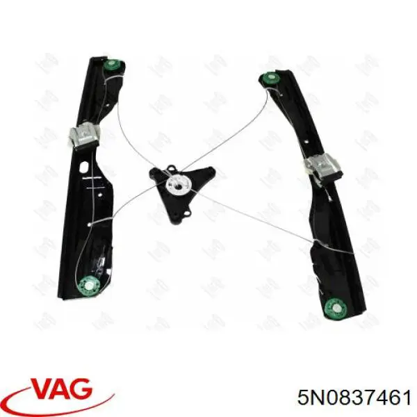 Mecanismo de elevalunas, puerta delantera izquierda Volkswagen Tiguan 1 5N1, 5N2