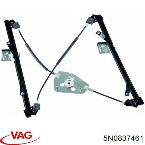 Mecanismo de elevalunas, puerta delantera izquierda Volkswagen Tiguan 1 5N1, 5N2