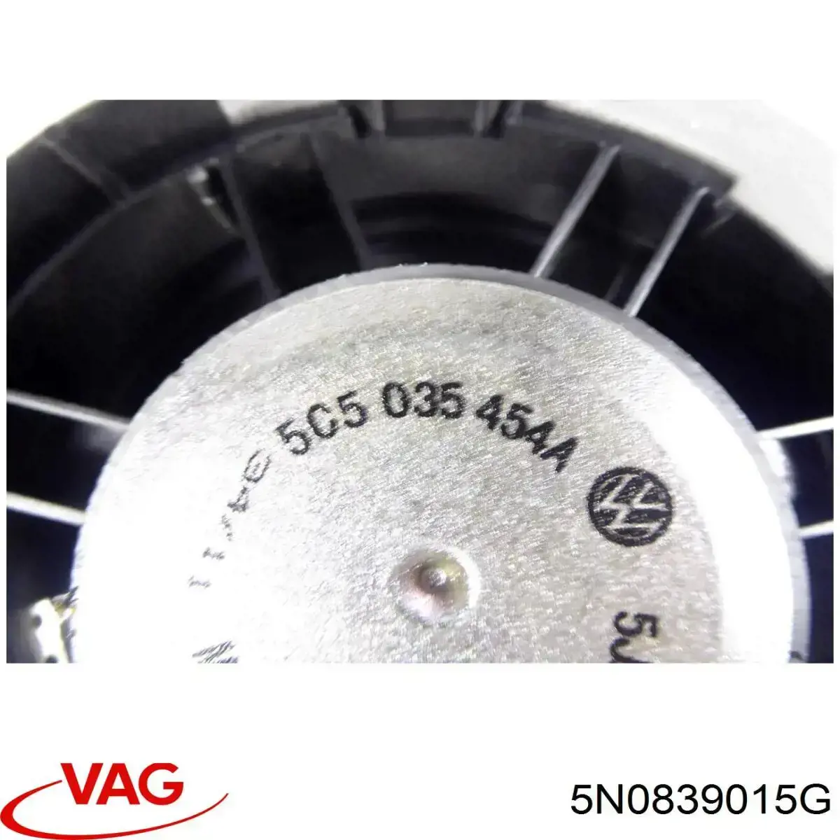 Cerradura de puerta trasera izquierda 5N0839015G VAG