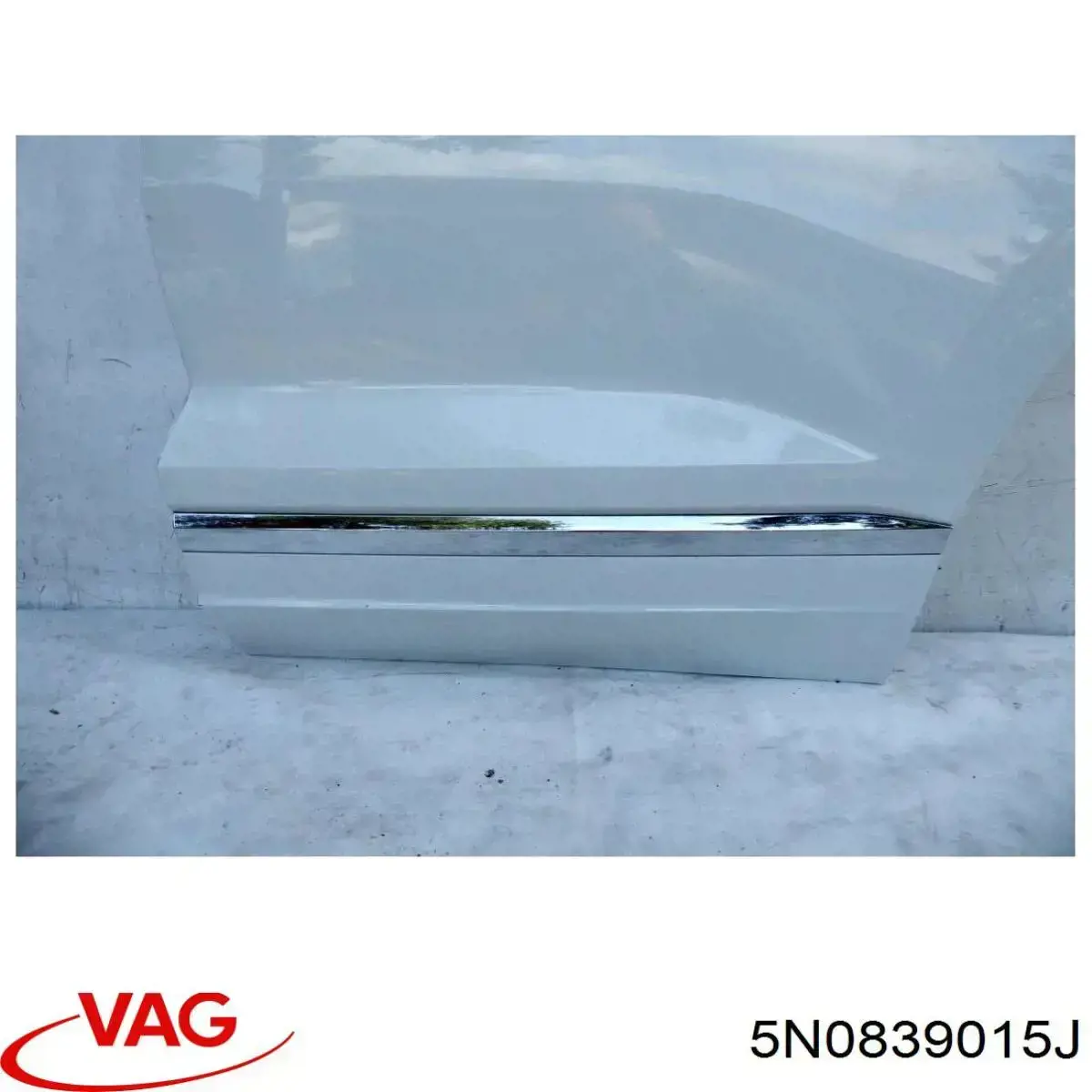 Cerradura de puerta trasera izquierda VAG 5N0839015J
