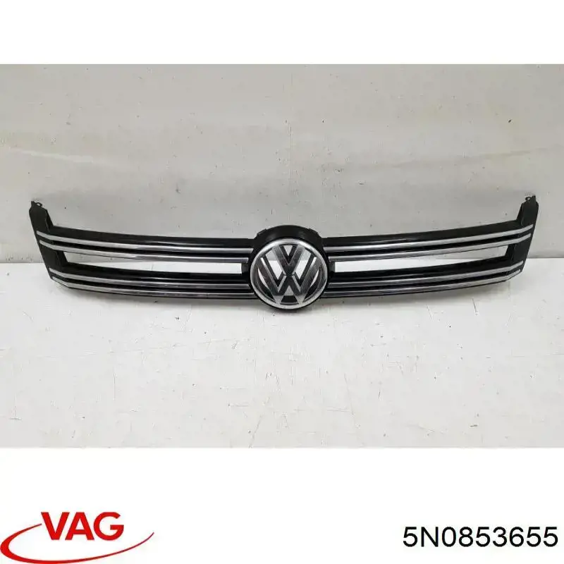 5N0853655 VAG panal de radiador