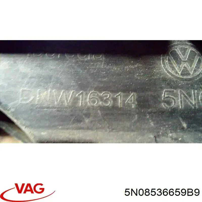 Tapa de rejilla de faro antiniebla delantero izquierdo VAG 5N08536659B9 precio, desde 26,87 EUR