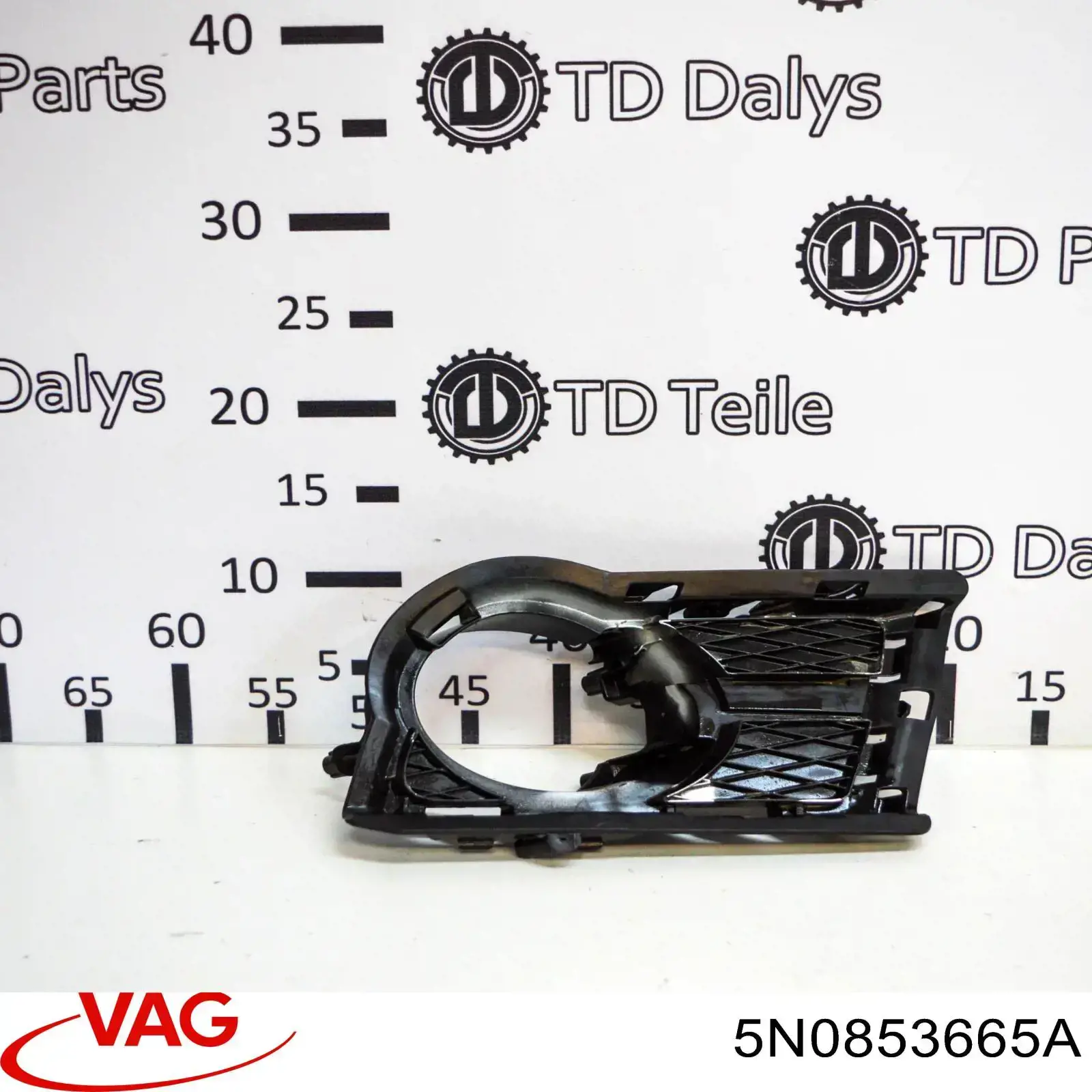 Comprar 5N0853665A9B9 VAG Rejilla del parachoques delantera izquierda