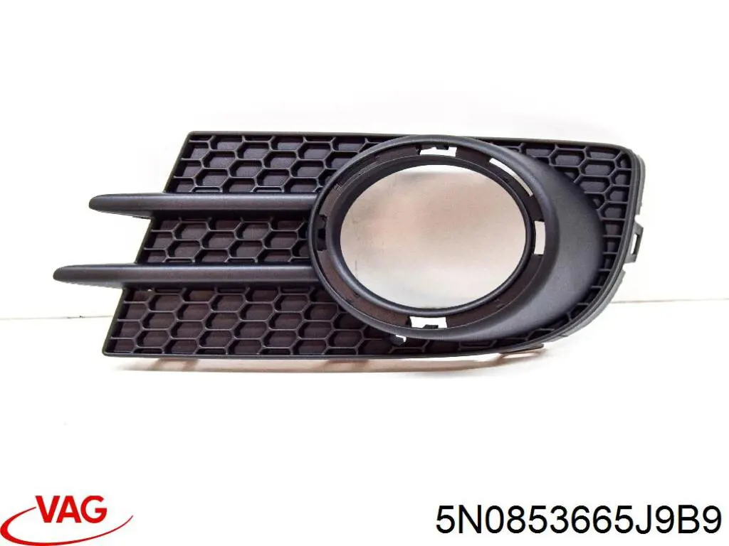 Rejilla izquierda del parachoques delantero VAG 5N0853665J9B9 precio, desde 26,03 EUR