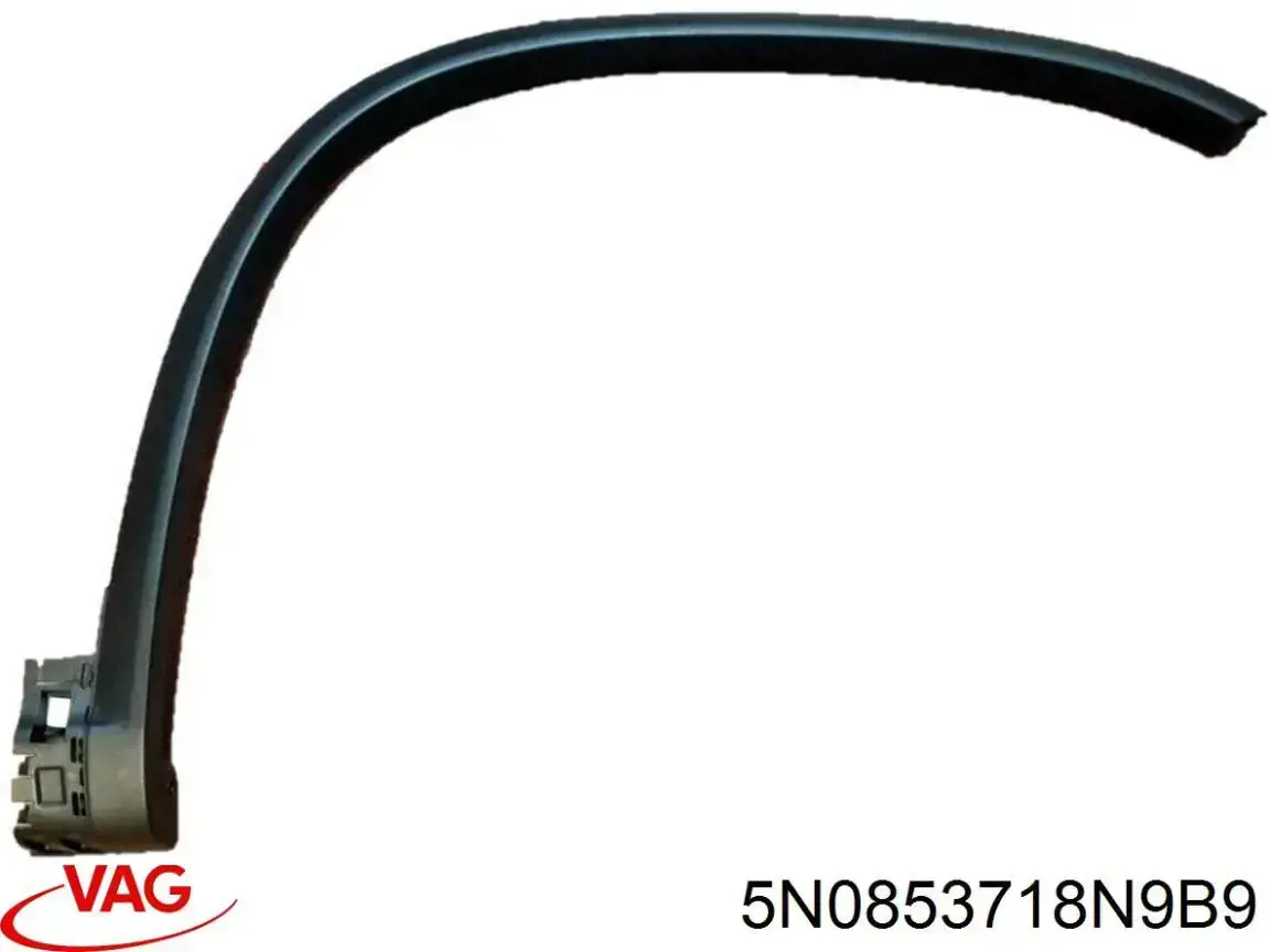 5N0853718N9B9 VAG Extensión de la aleta delantera derecha