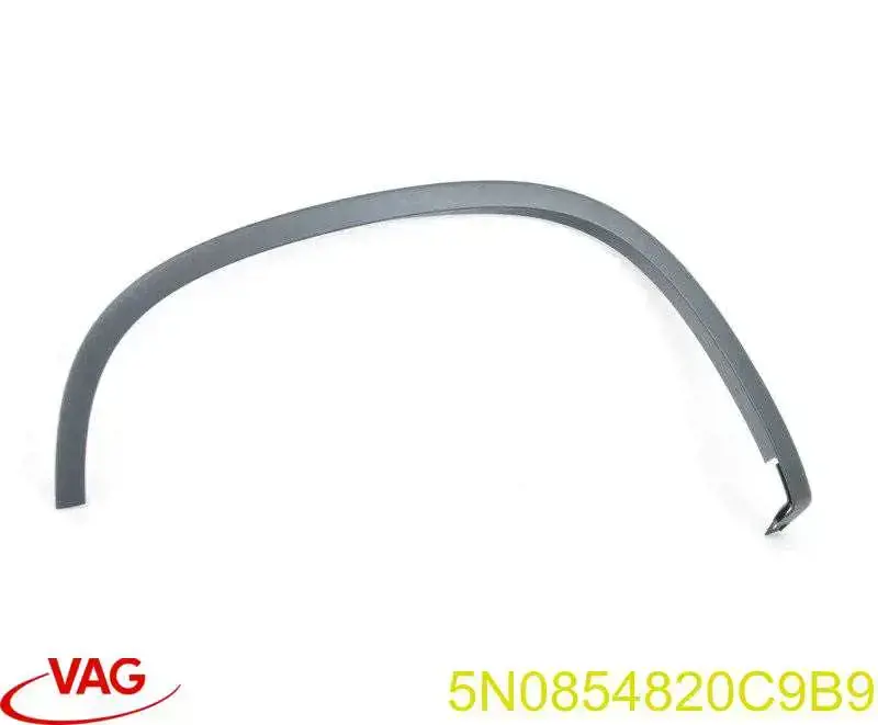 Extensión de la aleta trasera derecha VAG 5N0854820C9B9 precio, desde 24,50 EUR