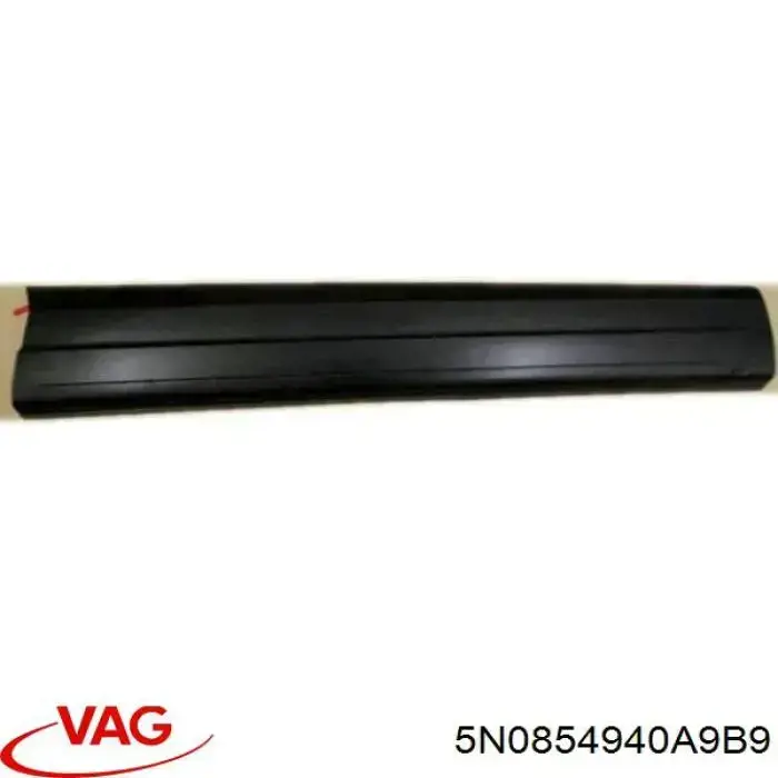 Moldura de puerta delantera derecha VAG 5N0854940A9B9 precio, desde 32,31 EUR