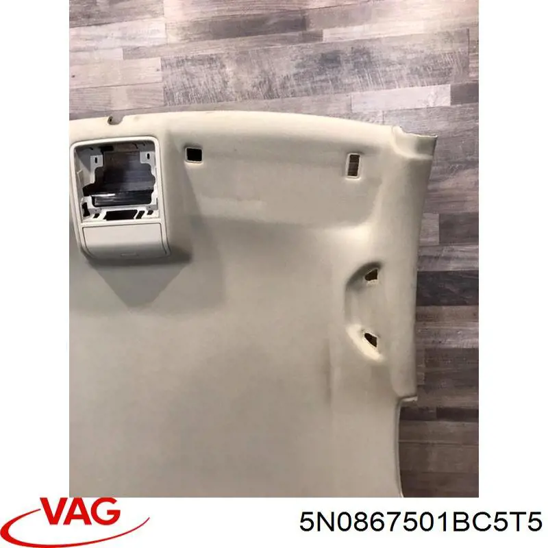 Guarnecido de techo Volkswagen Tiguan I
