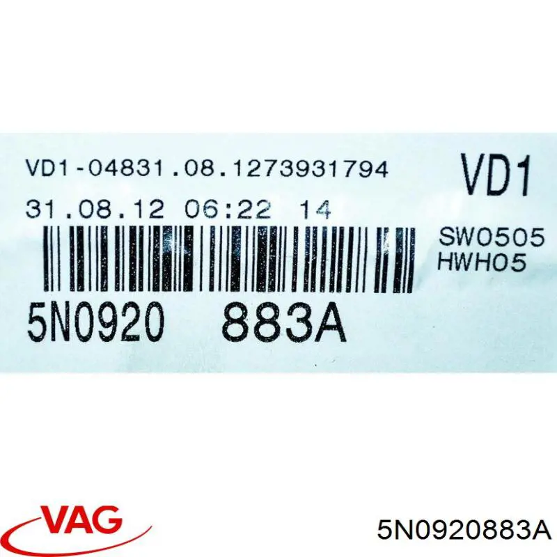 Tablero de instrumentos VAG 5N0920883A precio, desde 201,83 EUR