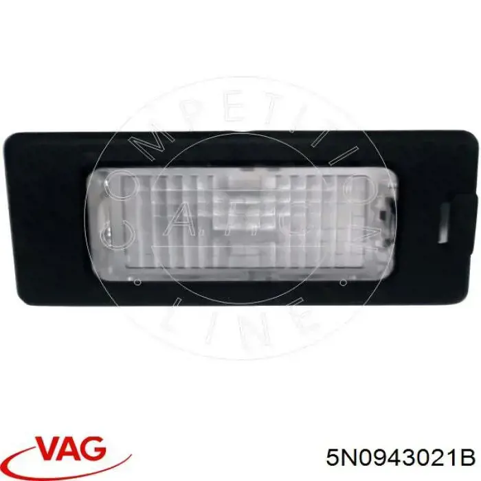Luz matricula 5N0943021B VAG