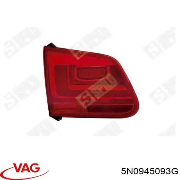 Comprar 5N0945093G VAG Piloto trasero interior izquierdo
