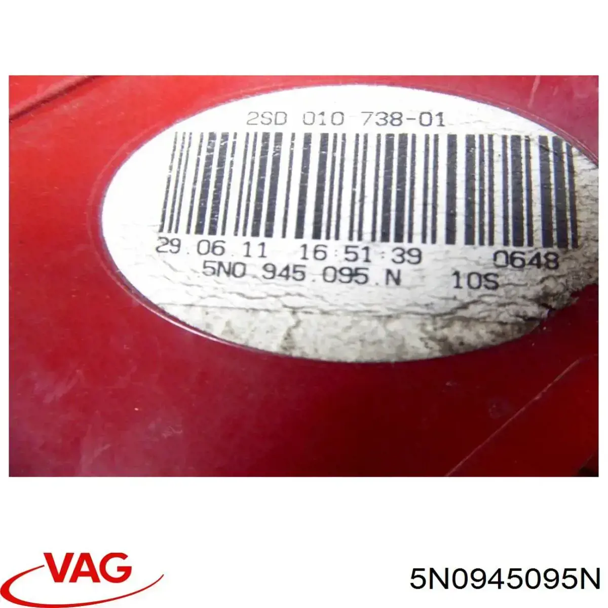 Piloto trasero exterior izquierdo VAG 5N0945095N precio, desde 89,11 EUR