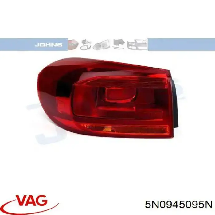 Comprar 5N0945095N VAG Piloto trasero exterior izquierdo