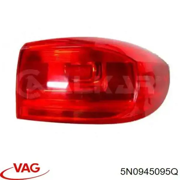 Piloto trasero exterior izquierdo VAG 5N0945095Q precio, desde 101,77 EUR
