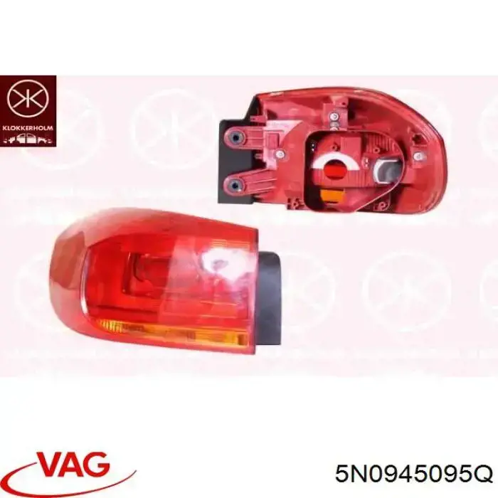 Comprar 5N0945095Q VAG Piloto trasero exterior izquierdo