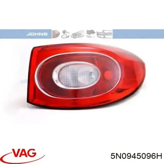 Piloto trasero exterior derecho VAG 5N0945096H precio, desde 94,87 EUR