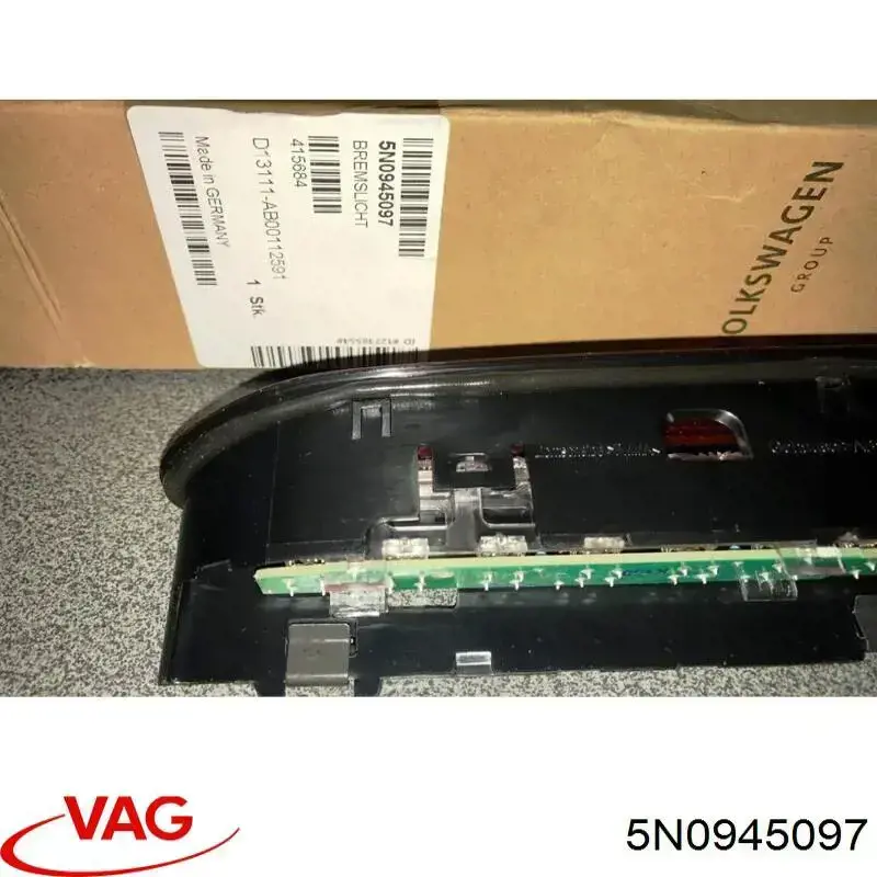 Lampara De Luz De Freno Adicional Volkswagen Tiguan 1 5N1, 5N2