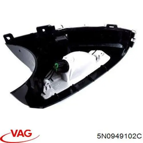 Luz intermitente del espejo retrovisor derecho VAG 5N0949102C
