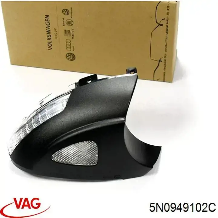 Comprar 5N0949102C VAG Luz intermitente del espejo retrovisor derecho