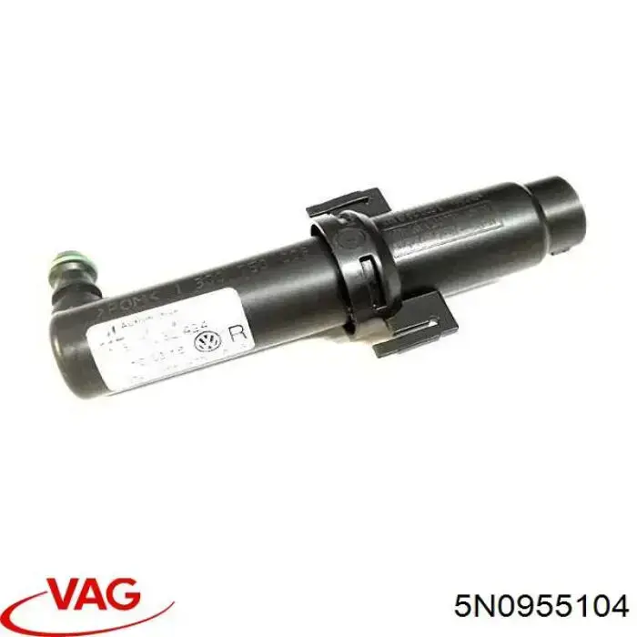 5N0955104 VAG tobera de agua regadora, lavado de faros, delantera derecha